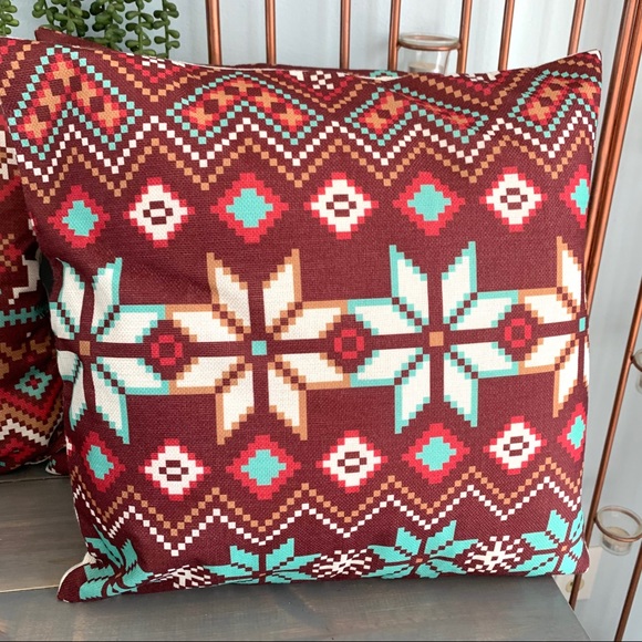 Christmas Reindeer & Snowflakes Pillowcase Set - Picture 4 of 7